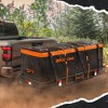 Mockins 16 Cu.Ft Waterproof Cargo Bag - 58"x24"x20" Hitch Bag - Orange - 3 of 4