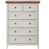 CAVINAS Modern 6 Drawers Dresser Chest of Drawers Farmhouse Closet Organizers and Storage for Bedroom, Living Room - 3 of 4