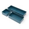 TRU RED 3 Piece Plastic Drawer Organizer Teal TR55299 - 2 of 3