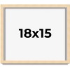 PosterPalooza | Classic Modern Yellow Picture Frame - UV Acrylic, Backing Board, Hanging Hardware Included - 2 of 4