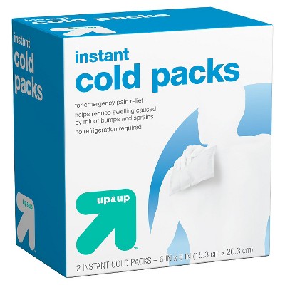 SINGLE USE COLD PACKS  gel packs to freeze for shipping frozen item ULINE 12 OZ