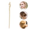 Unique Bargains Women's Cloud Hair Chopstick Beige 1 Pc - 3 of 4