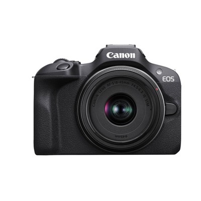 Canon EOS R100 Mirrorless Camera, RF Mount, 24.1 MP, DIGIC 8 Image  Processor, Continuous Shooting, Eye Detection AF, Full HD Video, 4K, Small