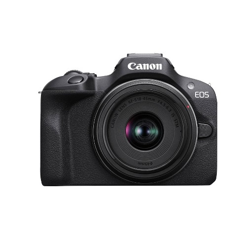 Canon EOS R100 4K Video Mirrorless Camera with RF-S 18-45mm f/4.5