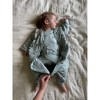 günamüna® Gender Neutral Baby Long Sleeves Footie Sleep Bag, Easy Diaper Changers, 1.0 TOG, 18-36 months -Woof - 4 of 4