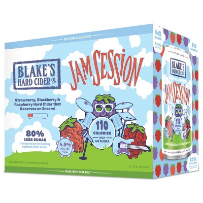 Blake's Hard Cider Jam Session - 12 pk/12 fl oz Cans