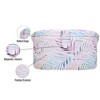 Singer LG Round Sew Basket Pastel Palm Print with Matching Zipper Pouch Sew Kit: Sewing Basket & Kit, 34 Pieces - 3 of 4