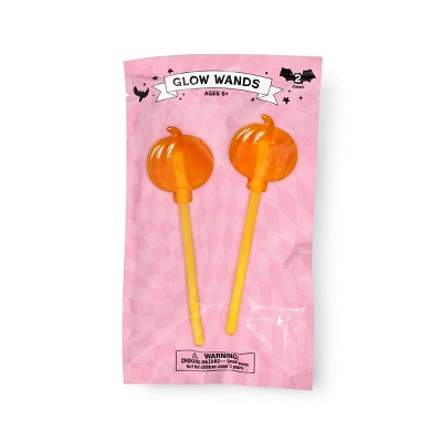 2ct Pumpkin Glow Wand - Bullseye's Playground™