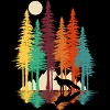 Boy's Design By Humans Forest Fox By clingcling T-Shirt - 2 of 4