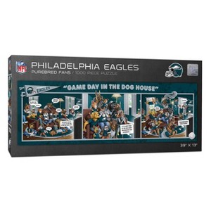 NFL Philadelphia Eagles Game Day in the Dog House Puzzle - 1000Pc - 1 of 3