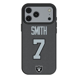 NFL Las Vegas Raiders Players Game Tactic MagSafe Compatible Cell Phone Case for Apple iPhone 17 Series - 1 of 4