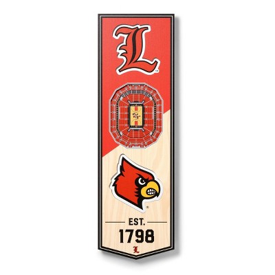 NCAA Louisville Cardinals 6"x19" Stadium Banner