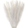 Alilang Decorative Mixed Dried Flower Bouquet with Textured Accents for Home Decoration, 17 Inches - Blue - 3 of 4