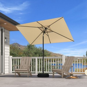 abba patio cover replacement for 11-feet offset cantilever umbrella Formosa Covers 11' 8 Ribs Canopy - Olefin Turquoise Best Choice Products 7.5ft Patio Market Umbrella with Wavy Trim  Fade-Resistant  Crank & Tilt  Wind Vent - Sky Blue 9FT Patio Umbrella with Mondopoint:26,5 or square