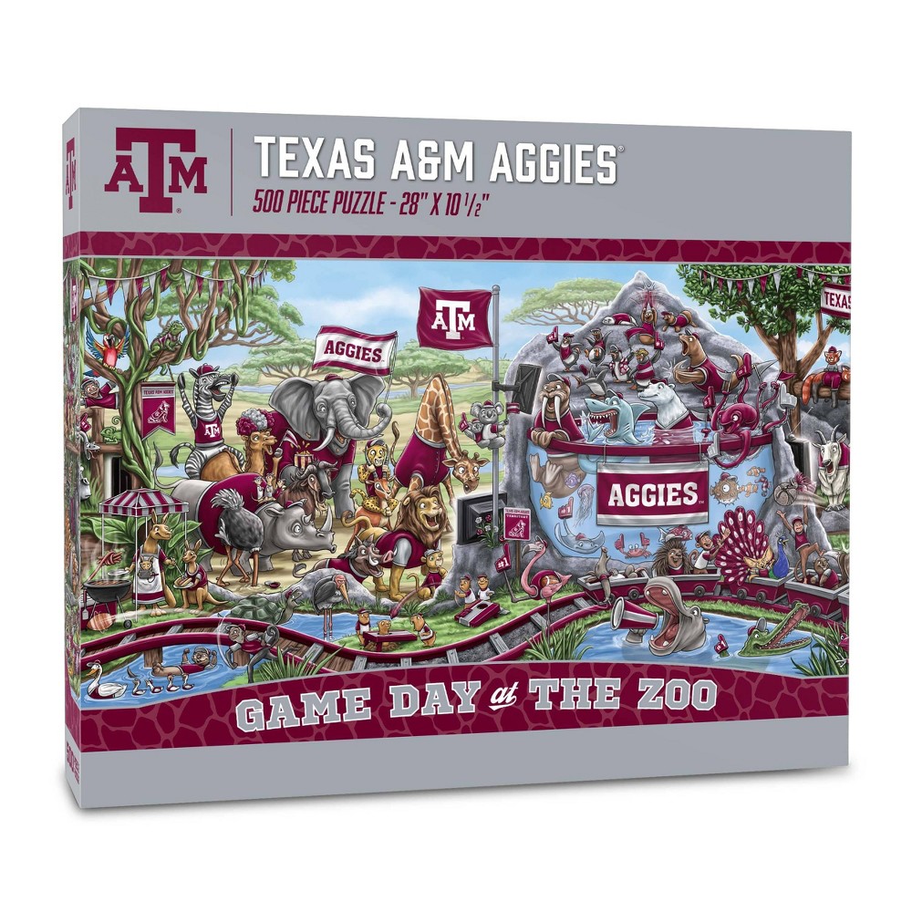 Photos - Jigsaw Puzzle / Mosaic NCAA Texas A&M Aggies Game Day at the Zoo 500pc Jigsaw Puzzle