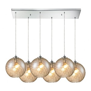Elk Home Watersphere 6 - Light Pendant in  Polished Chrome - 1 of 1