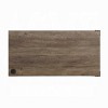 NicBex Home Office Desk L-Shaped Morden Writing Desk with Sliding Barn Door, Storage Cabinet, Wooden Desktop and Metal Legs for Study and Work - 3 of 4
