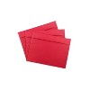 JAM Paper 9 x 12 Booklet Catalog Colored Envelopes Red Recycled 17253D - 3 of 4