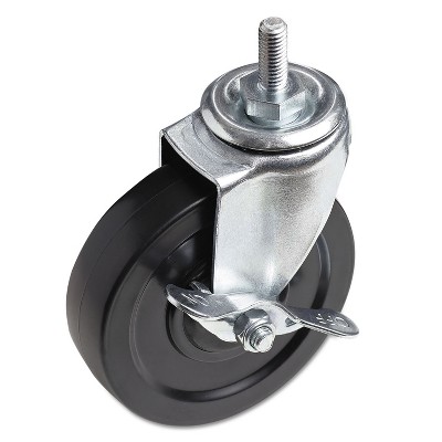 Photo 1 of Alera Optional Casters For Wire Shelving 125 lbs./Caster Black 4/Set SW790004 ( NEW ) 