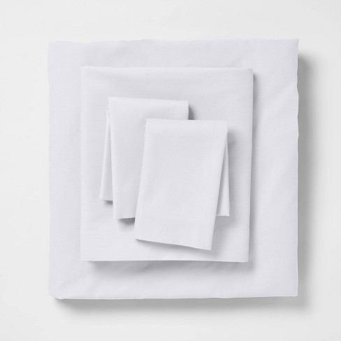 Easy Care Solid Sheet Set - Room Essentials™ - image 1 of 4