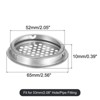 Unique Bargains Stainless Steel Flat Mouth Anti Blocking Outdoor Kitchen Drain Cover - 2 of 4