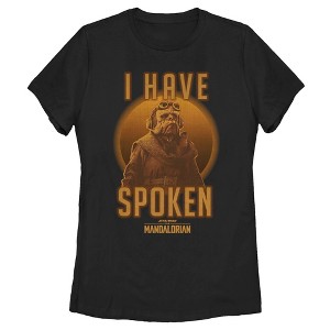Women's Star Wars The Mandalorian Kuiil I Have Spoken T-Shirt - 1 of 3