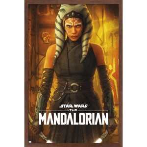 Trends International Star Wars: The Mandalorian Season 2 - Ahsoka One Sheet Framed Wall Poster Prints - 1 of 4