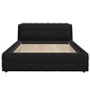 California King/King Size Upholstered Platform Bed with Headboard - ModernLuxe - 4 of 4