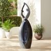 John Timberland Dancing Couple Modern Outdoor Floor Water Fountain with LED Light 57" for Yard Garden Patio Home Deck Porch Exterior Balcony Roof - 2 of 4