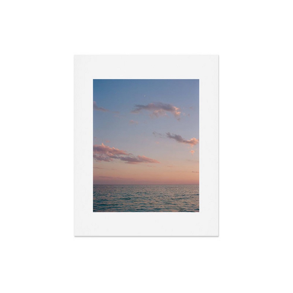 Photos - Wallpaper Deny Designs 16"x20" Bethany Young Photography Ocean Moon on Film Unframed