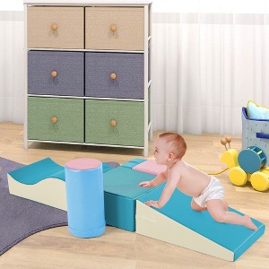 Colorful Soft Climb and Crawl Foam Playset 6 in 1 - 1 of 4