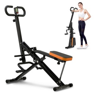 Sevobal Home Gyms Multifunctional Squat Rider Machine, Ideal for Home Use and Individuals, Facilitating Full Body Fitness, Black, 33.1"*23"*51" - 1 of 4