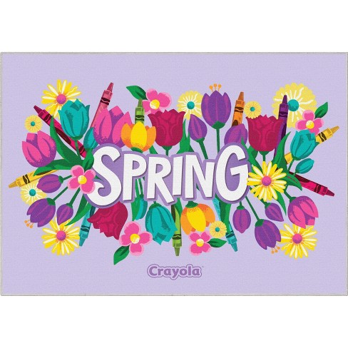 Crayola Spring Lilac Area Rug by Well WovenYour - image 1 of 4