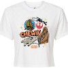 Women's - Star Wars - Chewie Stickers Cropped Graphic T-Shirt - 2 of 4