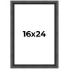 PosterPalooza | Refined Black Picture Frame - UV Acrylic, Foam Board Backing, Hanging Hardware - 2 of 4