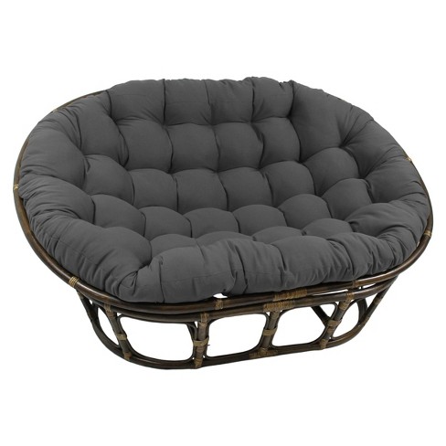 Double papasan chair with cushion and frame new arrivals