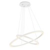 CWI Lighting Chalice LED Chandelier With White Finish - 2 of 4