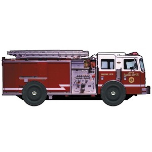 Fire Truck - (Wheelie Books) by  DK (Board Book) - 1 of 1