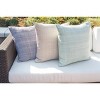 C&F Home 20" x 20" Chambray Dune Indoor / Outdoor Throw Pillow - 3 of 4