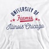 University of Illinois Chicago Official Flames Adult Pull-Over Hoodie - 2 of 4