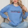 Simply Sage Market Women's Graphic Sweatshirt Baseball Mom Colorful - 2 of 3