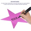 Unique Bargains Decorative Party Wedding Cardboard Five Star Paper Cutouts - 3 of 4