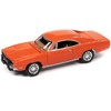 1969 Dodge Charger R/T Orange "Country Charger" 1/64 Diecast Model Car by Johnny Lightning - 2 of 4