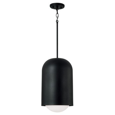 Capital Lighting Dolby 1 - Light Pendant in  Black Iron