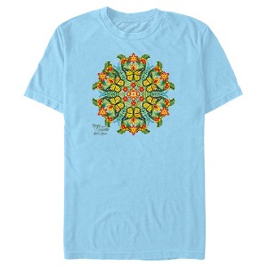 Men's Encanto Butterfly Mandala By Catalina Estrada T-Shirt - 1 of 4
