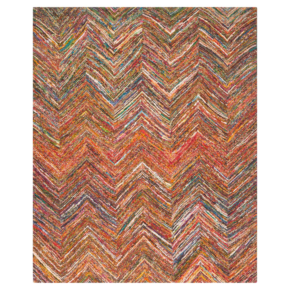 Morgan Area Rug - Orange/Multi (8'x10') - Safavieh