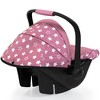 Bayer Design: Doll Deluxe Car Seat - Pink & White Stars, For Dolls Up To 18" - 4 of 4