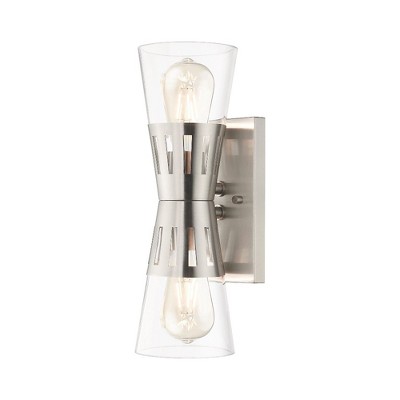 Livex Lighting Bennington 2 - Light Sconce in  Brushed Nickel