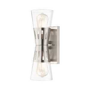 Livex Lighting Bennington 2 - Light Sconce in  Brushed Nickel - 1 of 4