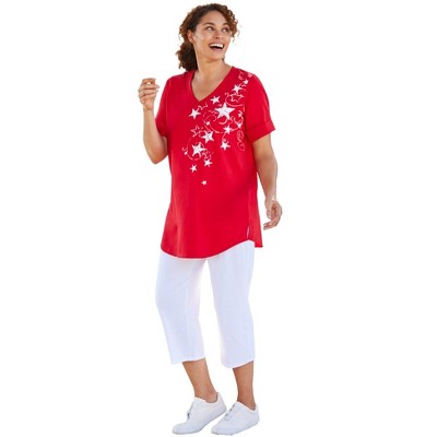 vivid red stars